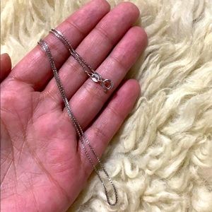 18” Real Sterling Silver Chain